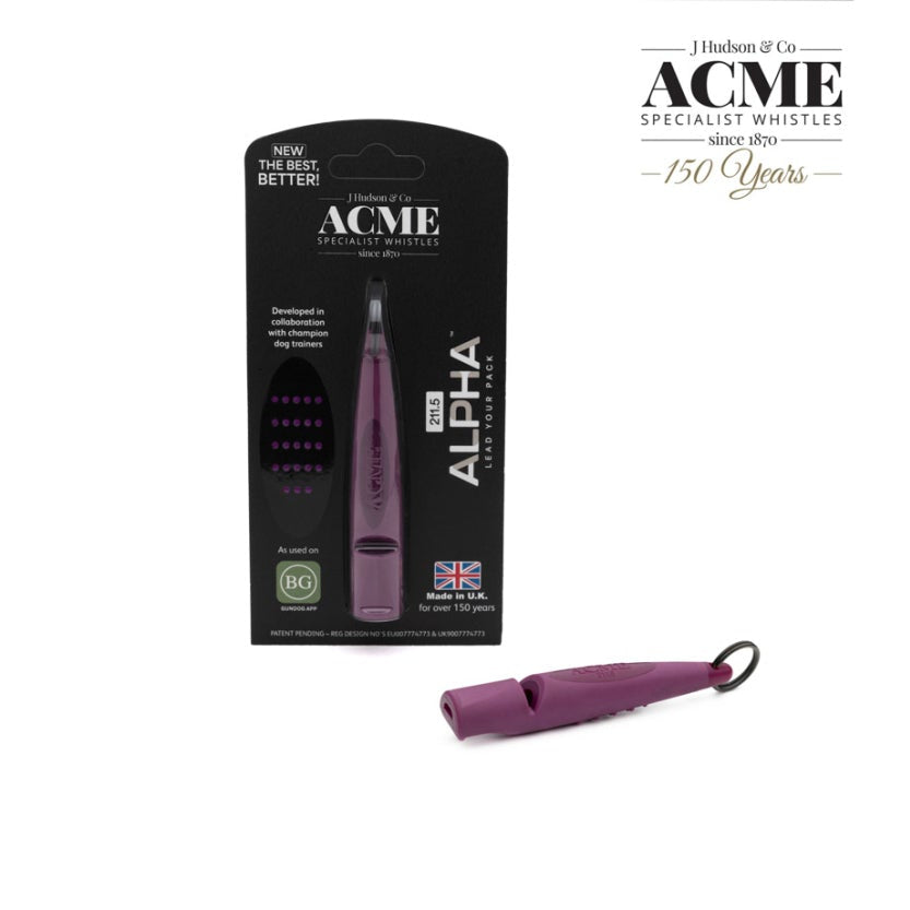Acme Alpha Dog Whistle + Brass Ring