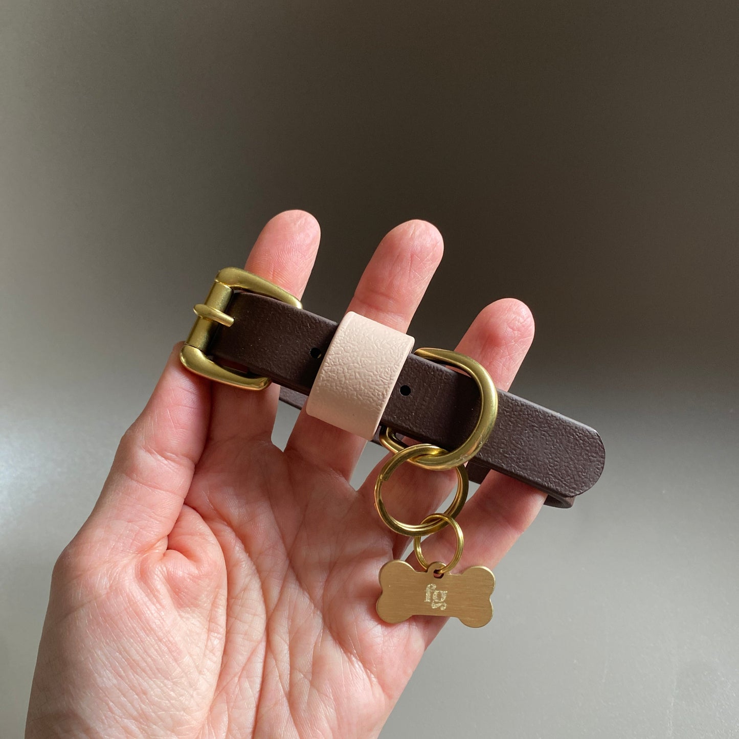 Bryn Colourblock BioThane® Collar