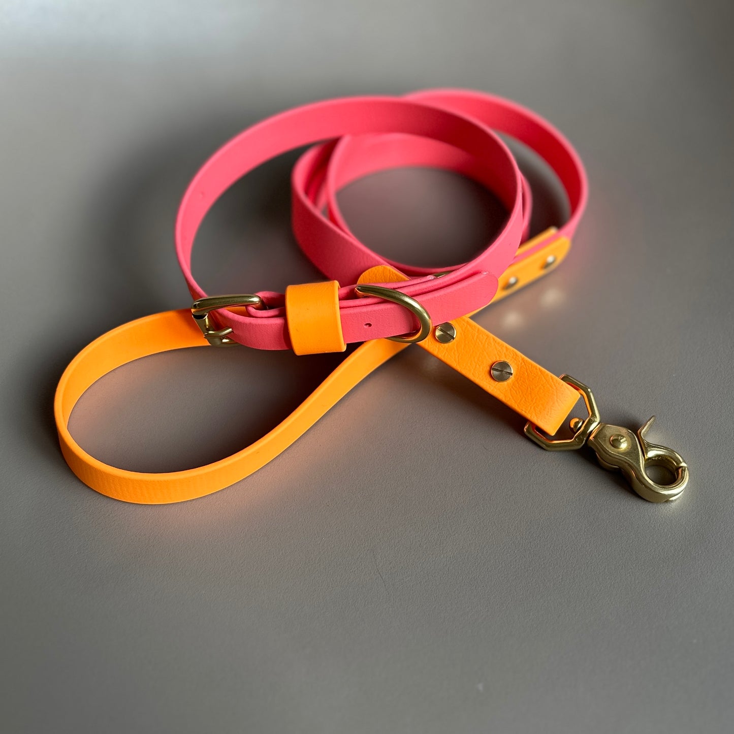 Roo Colourblock BioThane® Collar