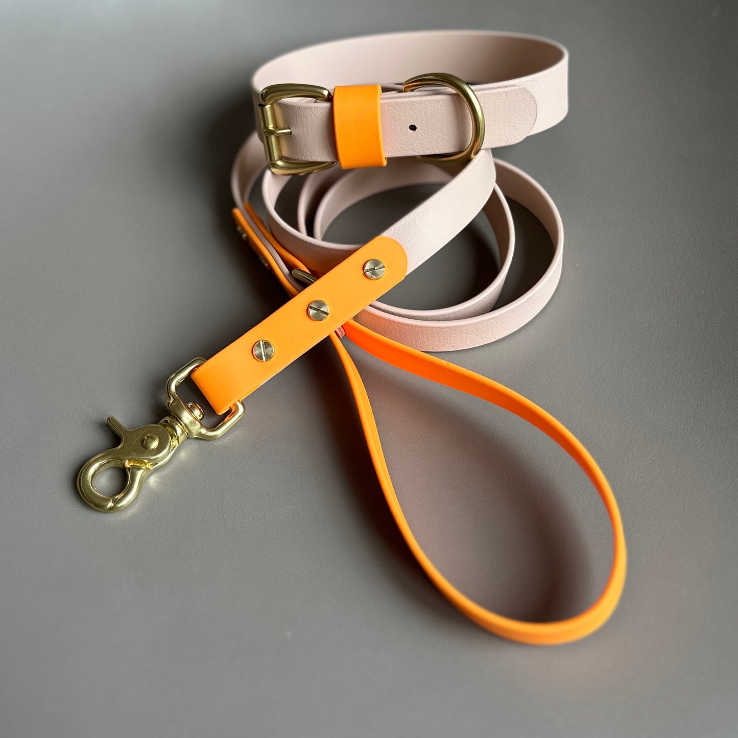 Sage Colourblock BioThane® Collar