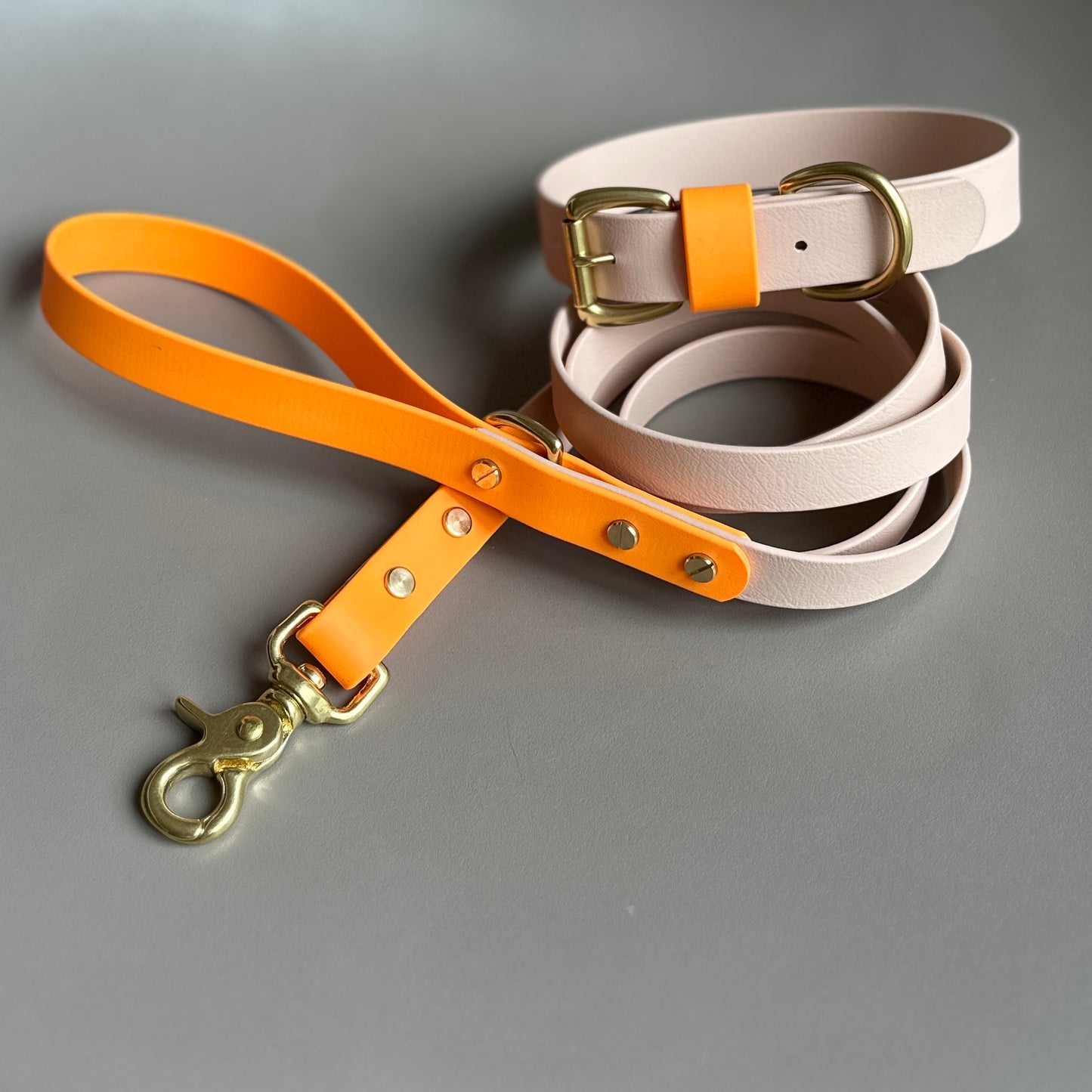 Sage Colourblock BioThane® Collar