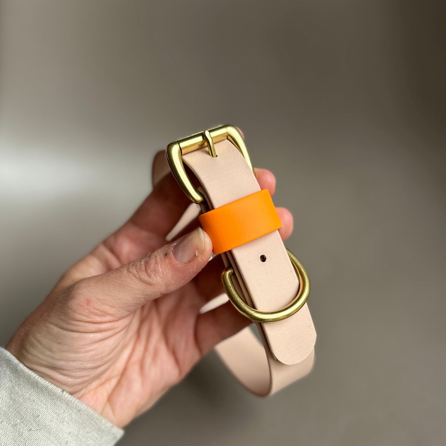 Sage Colourblock BioThane® Collar