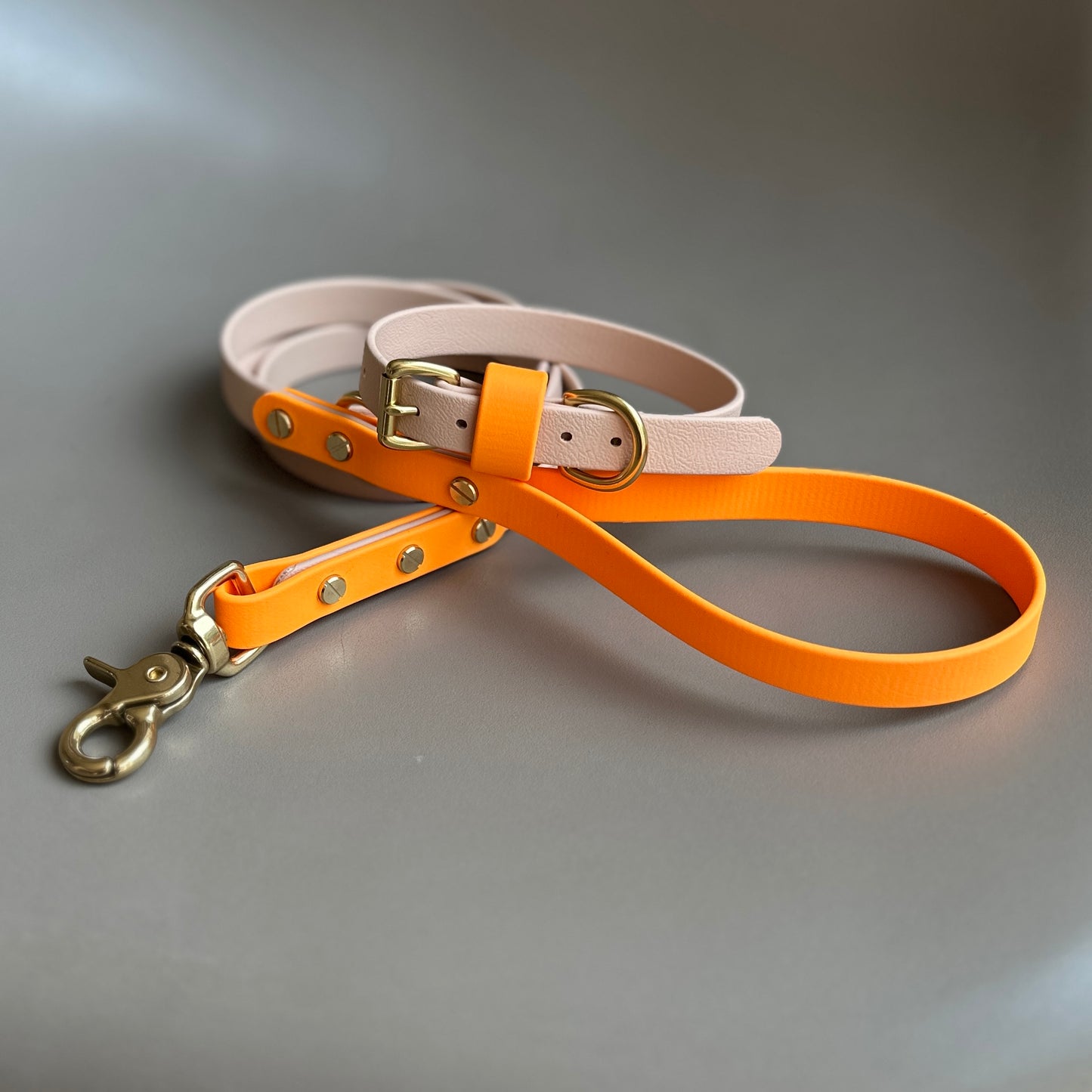 Sage Colourblock BioThane® Collar