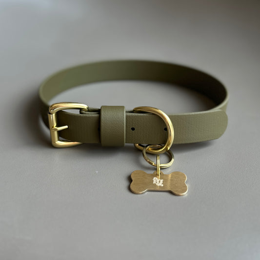 Olive BioThane® Collar