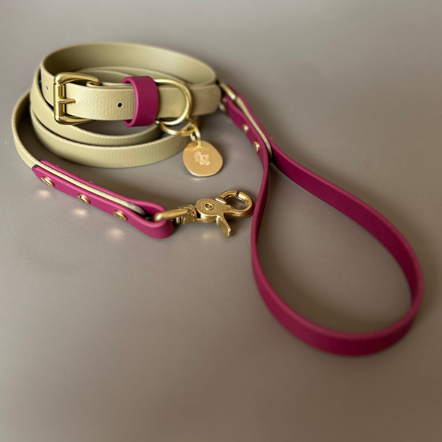 Mavis Colourblock BioThane® Collar