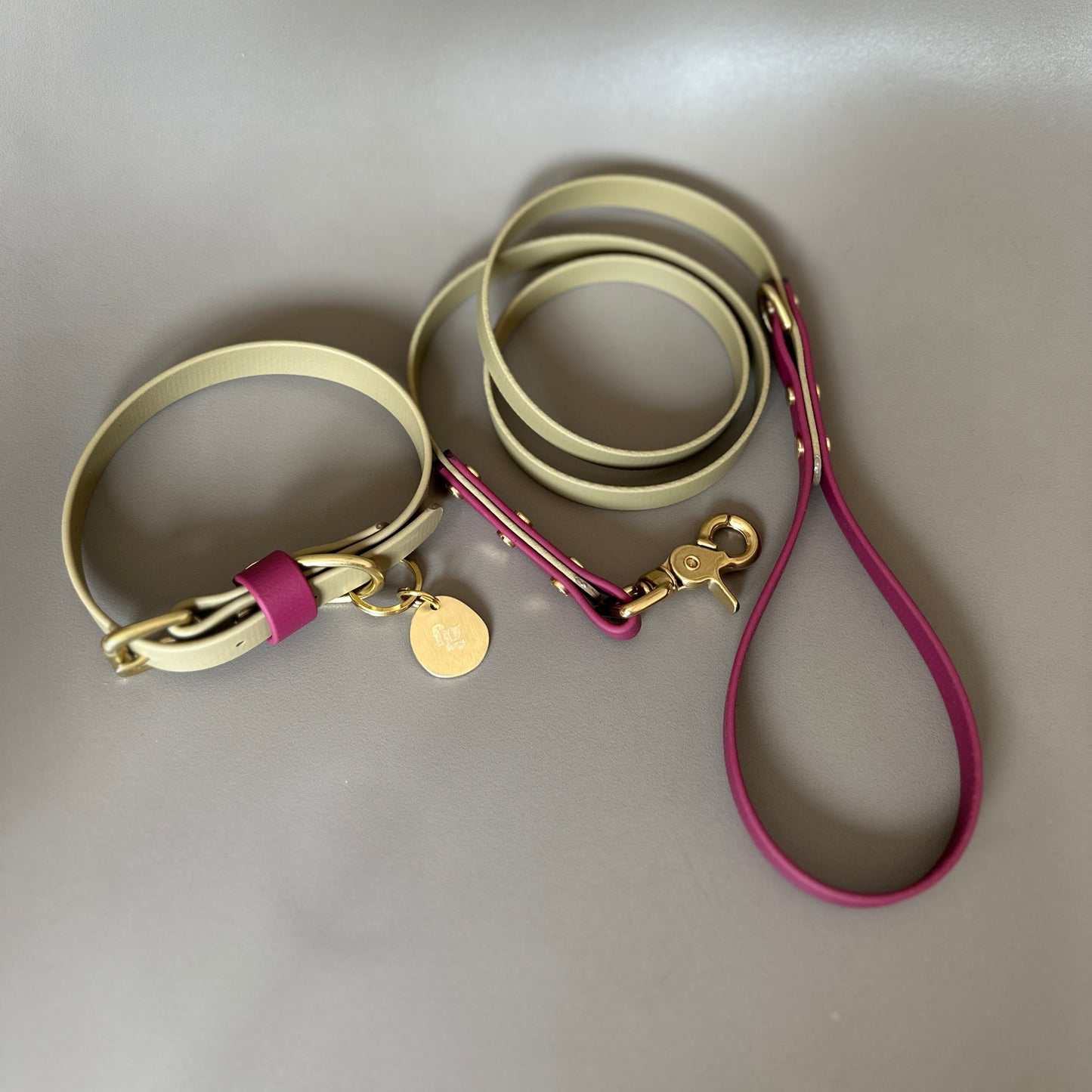 Mavis Colourblock BioThane® Collar