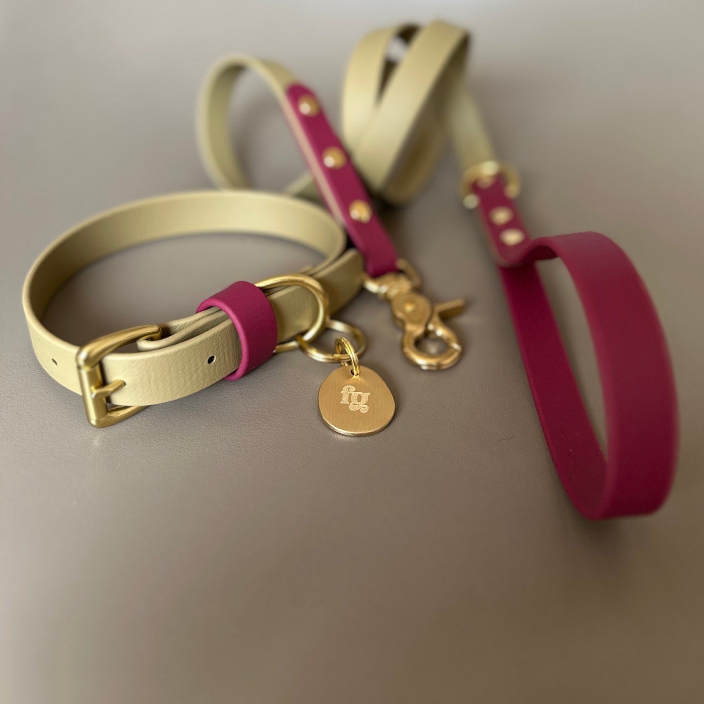 Mavis Colourblock BioThane® Collar
