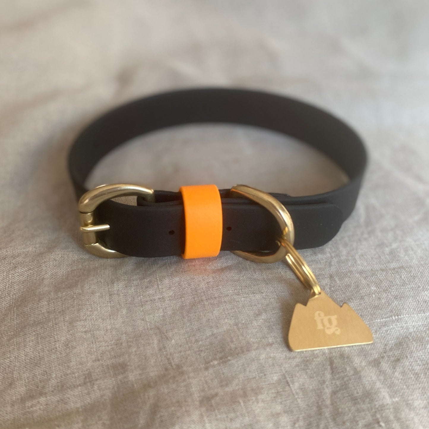 Moose Colourblock BioThane® Collar
