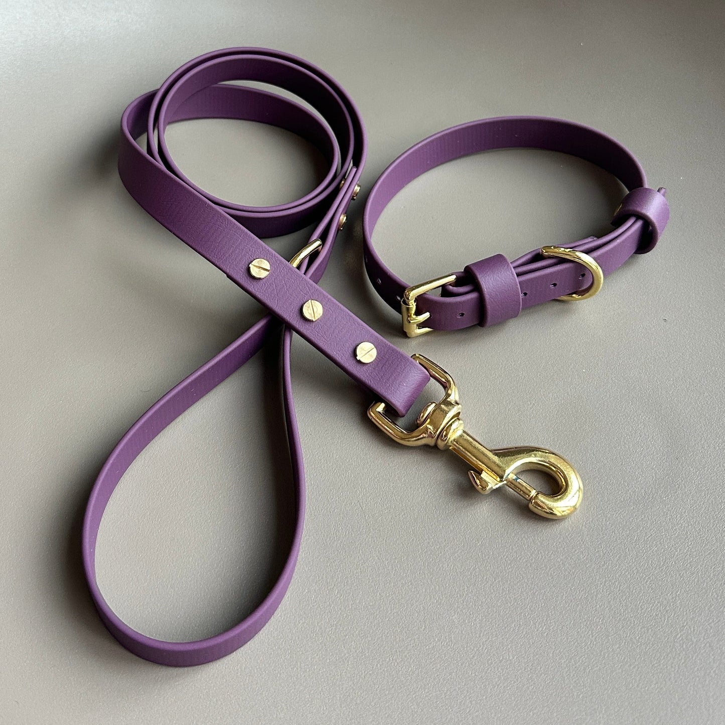 Aubergine BioThane® Collar
