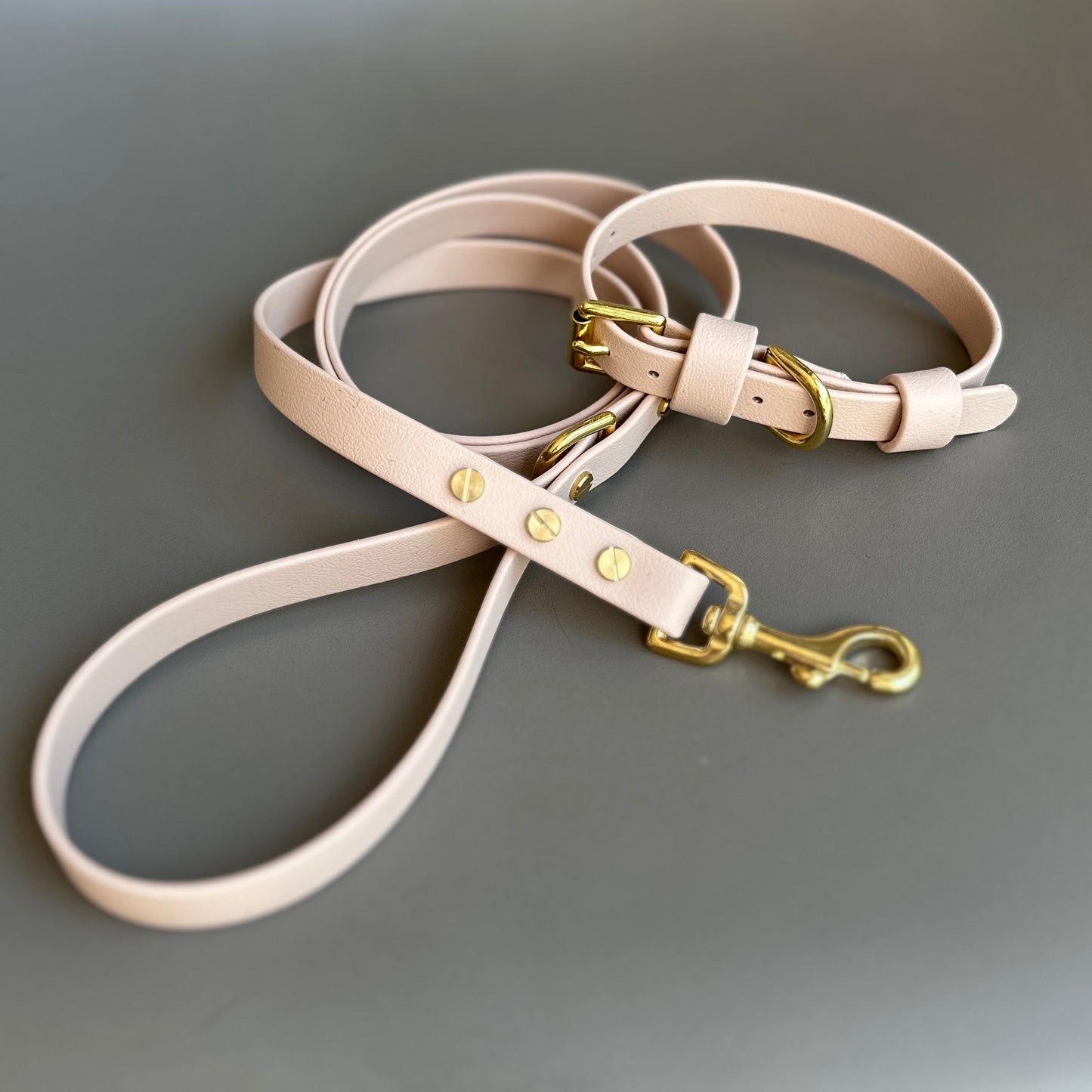 Latte BioThane® Collar