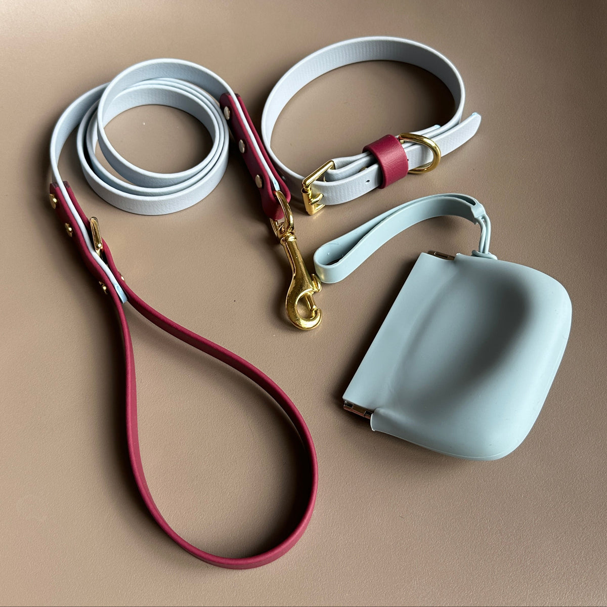 Mermaid Mavis Colourblock BioThane® Lead