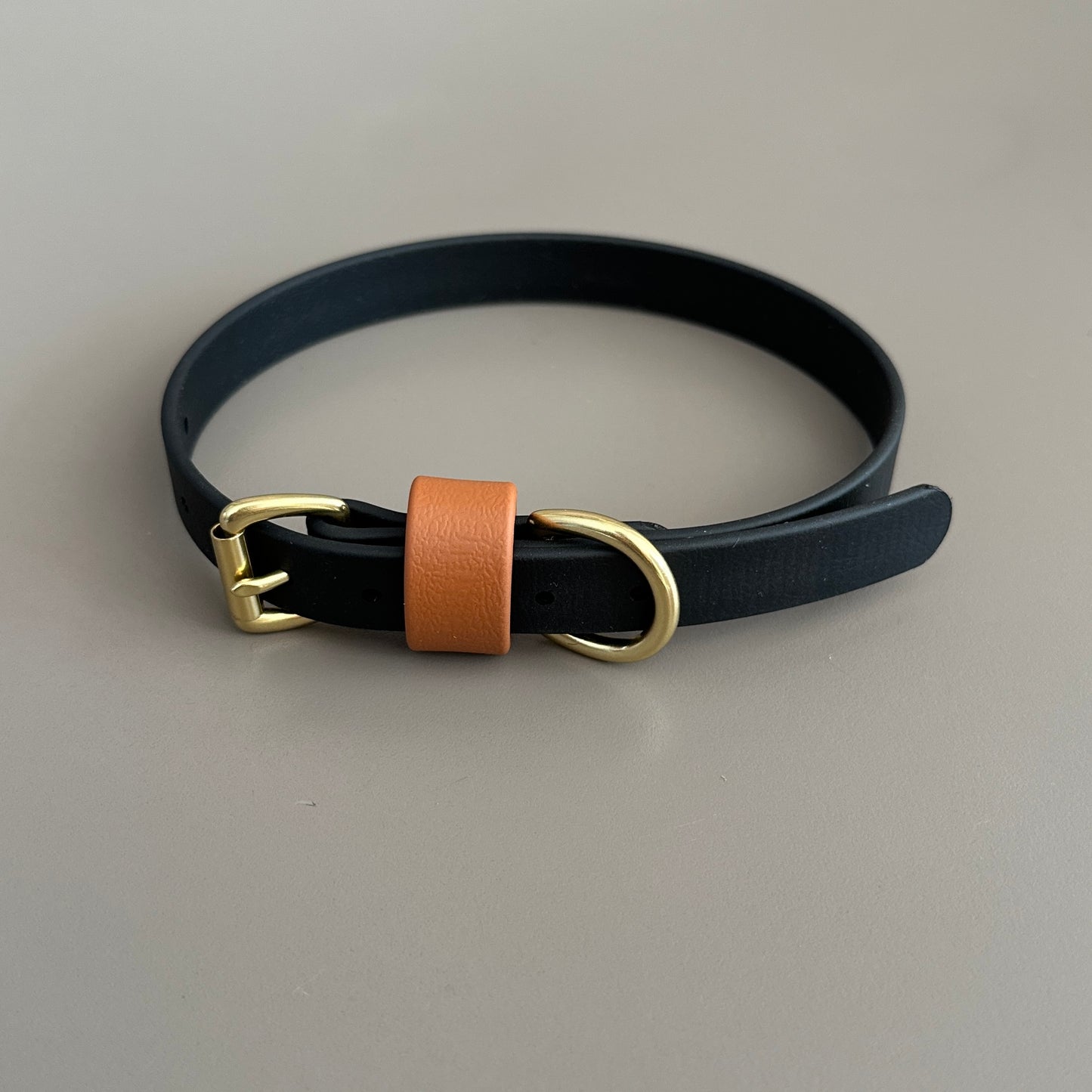 Castor Fire Colourblock BioThane® Collar