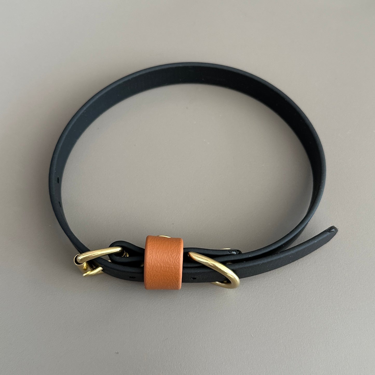 Castor Fire Colourblock BioThane® Collar