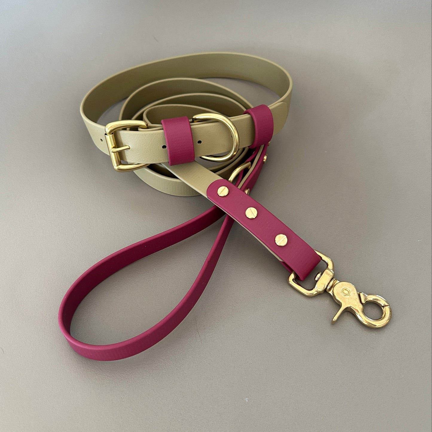 Mavis Colourblock BioThane® Collar