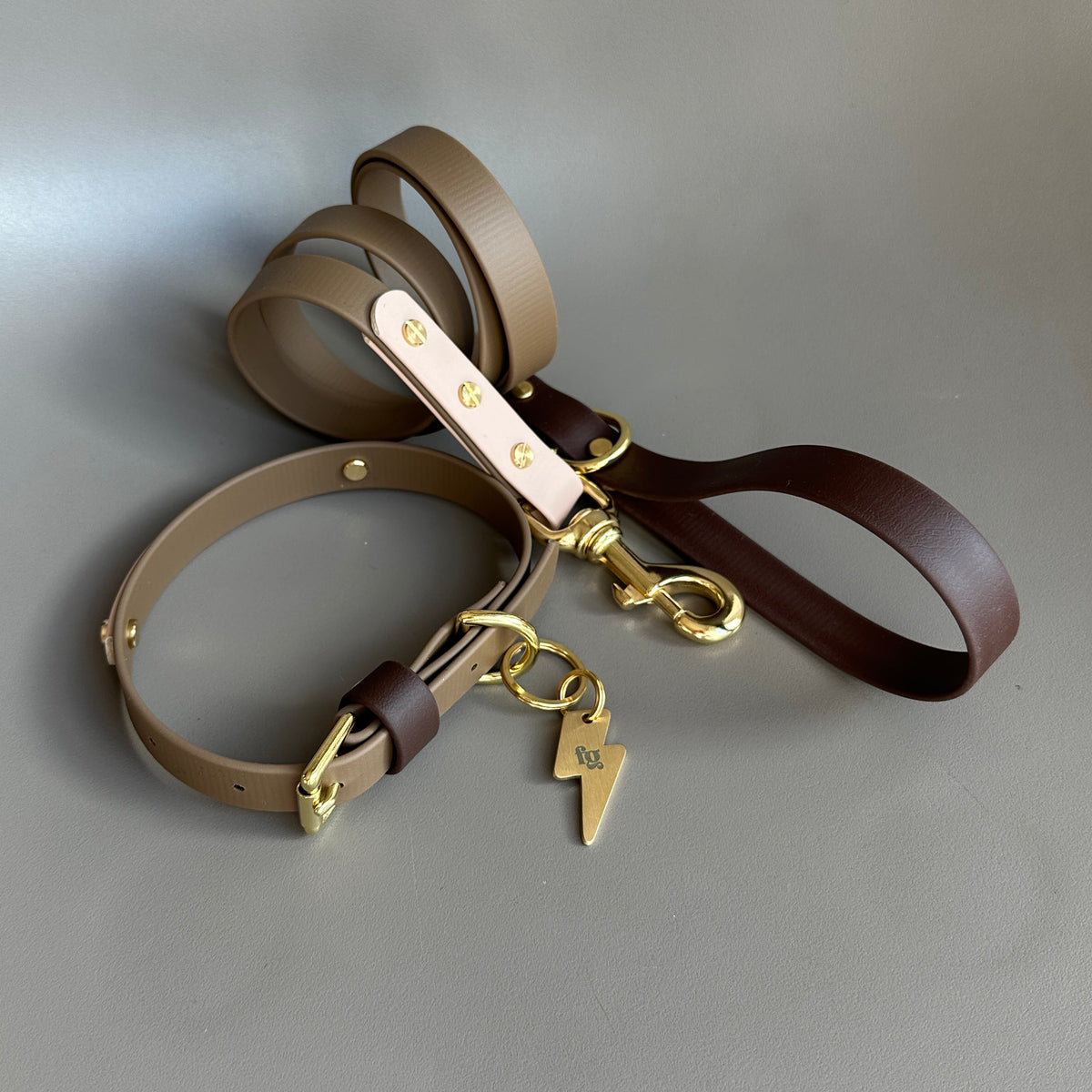 Coffee Colourband BioThane® Collar