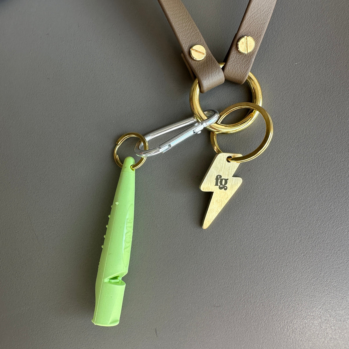 Acme Alpha Dog Whistle + Brass Ring