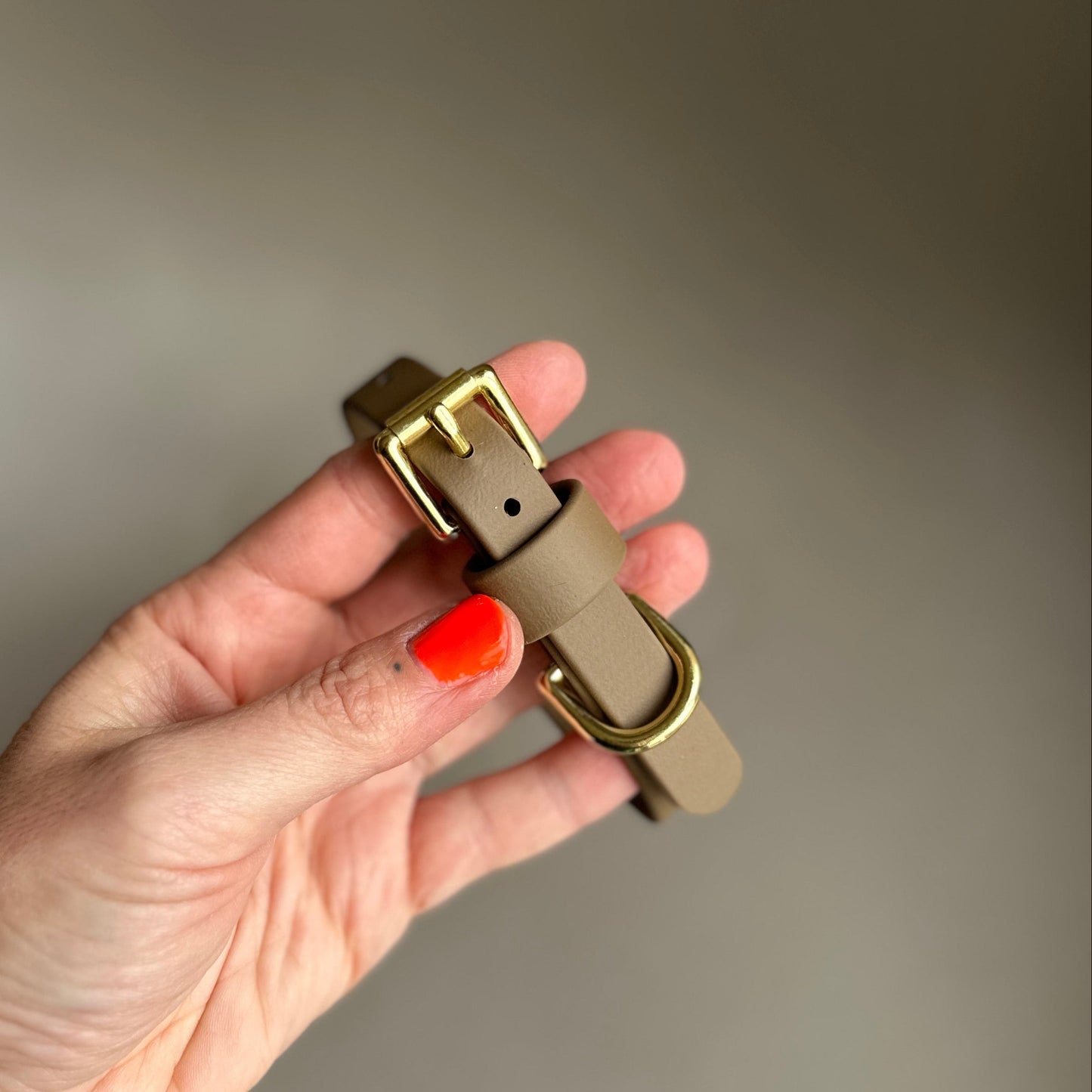 Mushroom BioThane® Collar