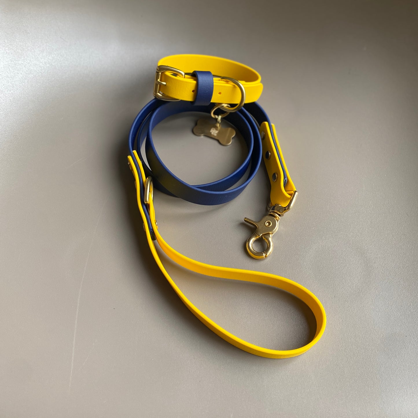 Sunny Colourblock BioThane® Collar