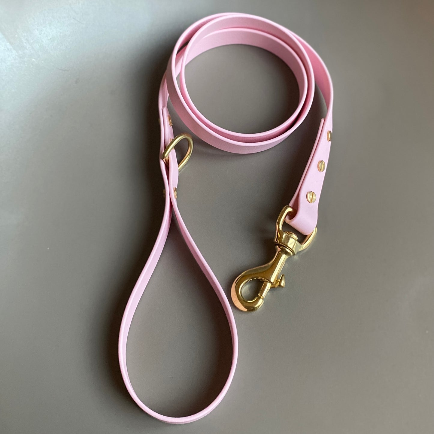 Pastel Pink BioThane® Lead