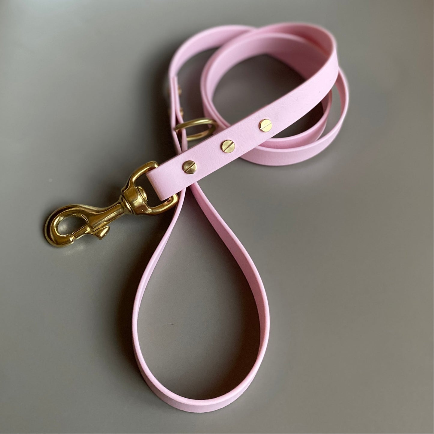 Pastel Pink BioThane® Lead