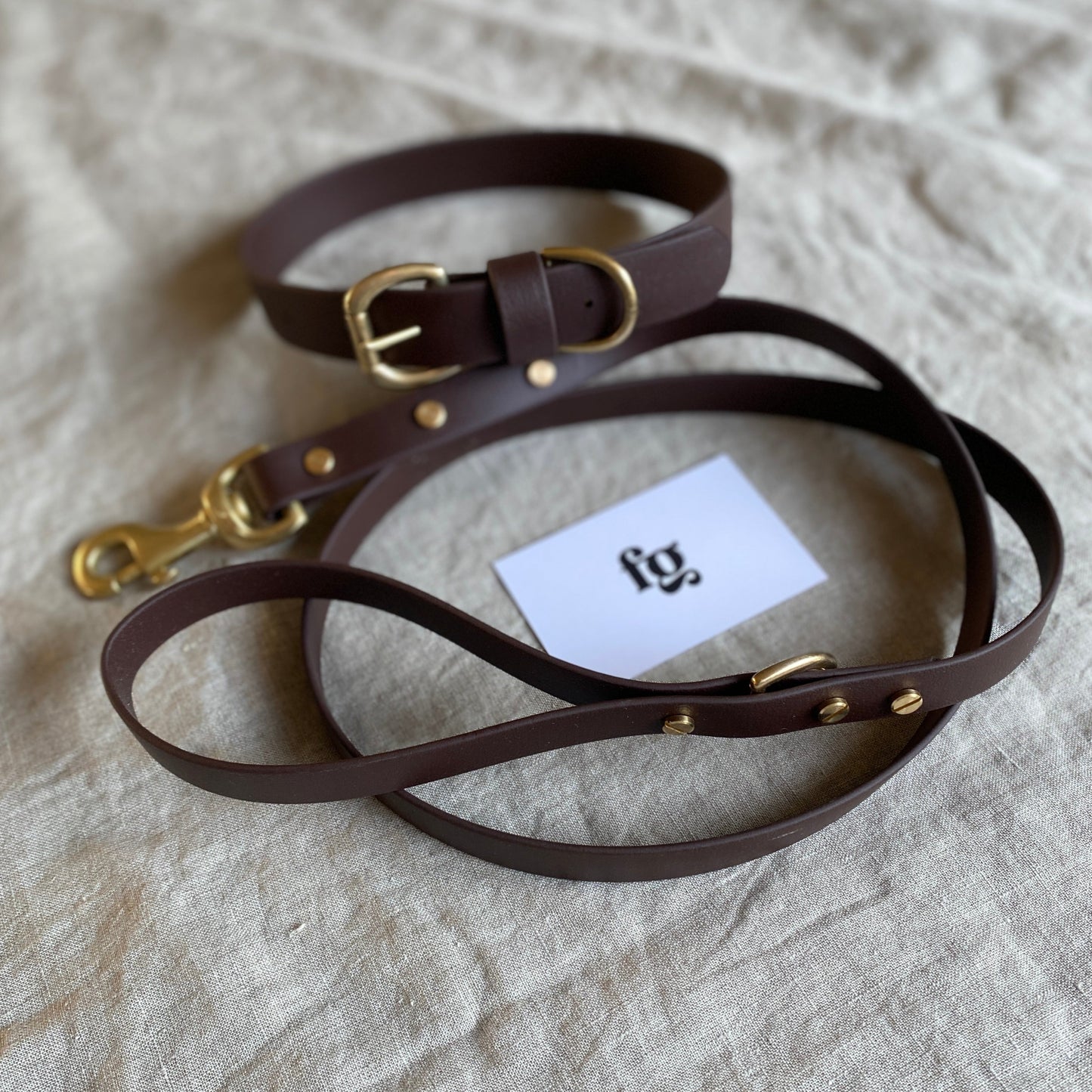 Dark Brown BioThane® Collar