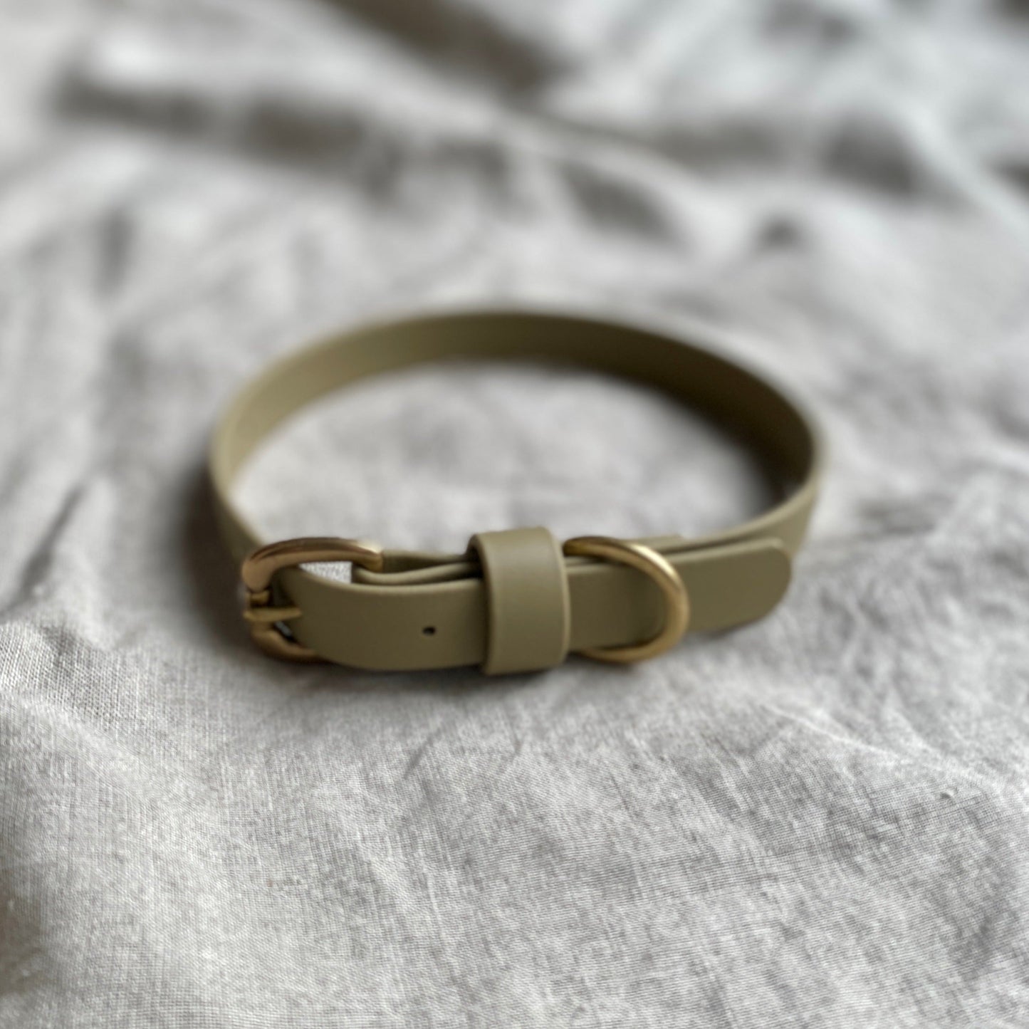 Khaki BioThane® Collar