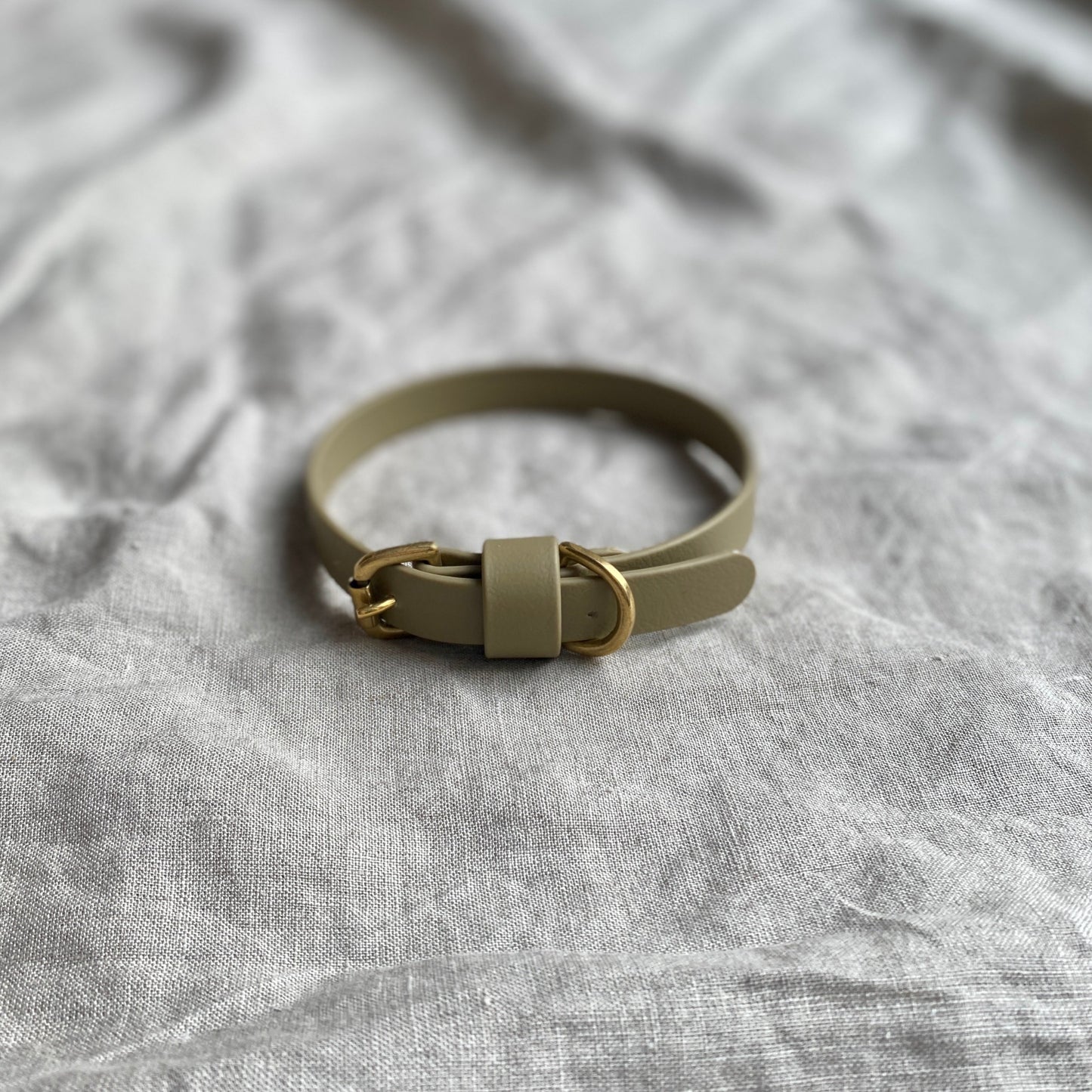 Khaki BioThane® Collar