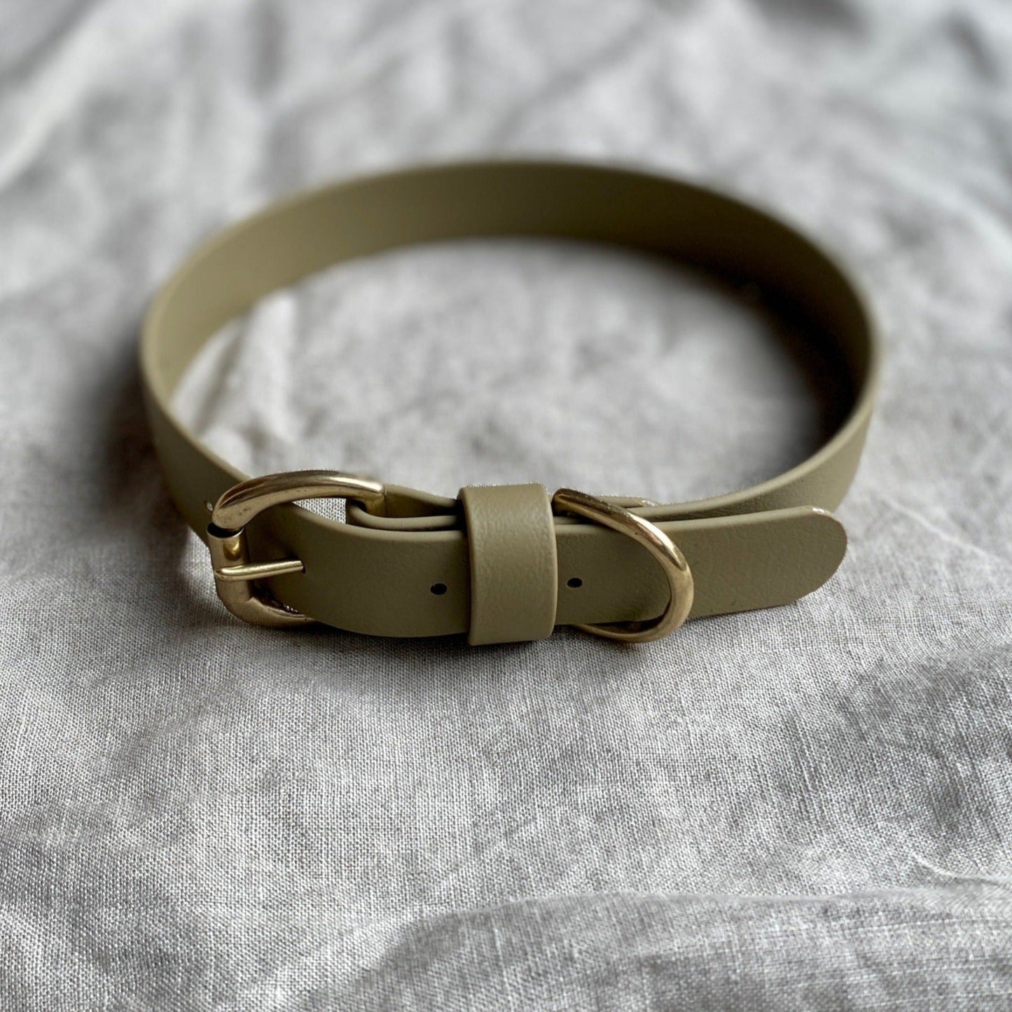 Khaki BioThane® Collar