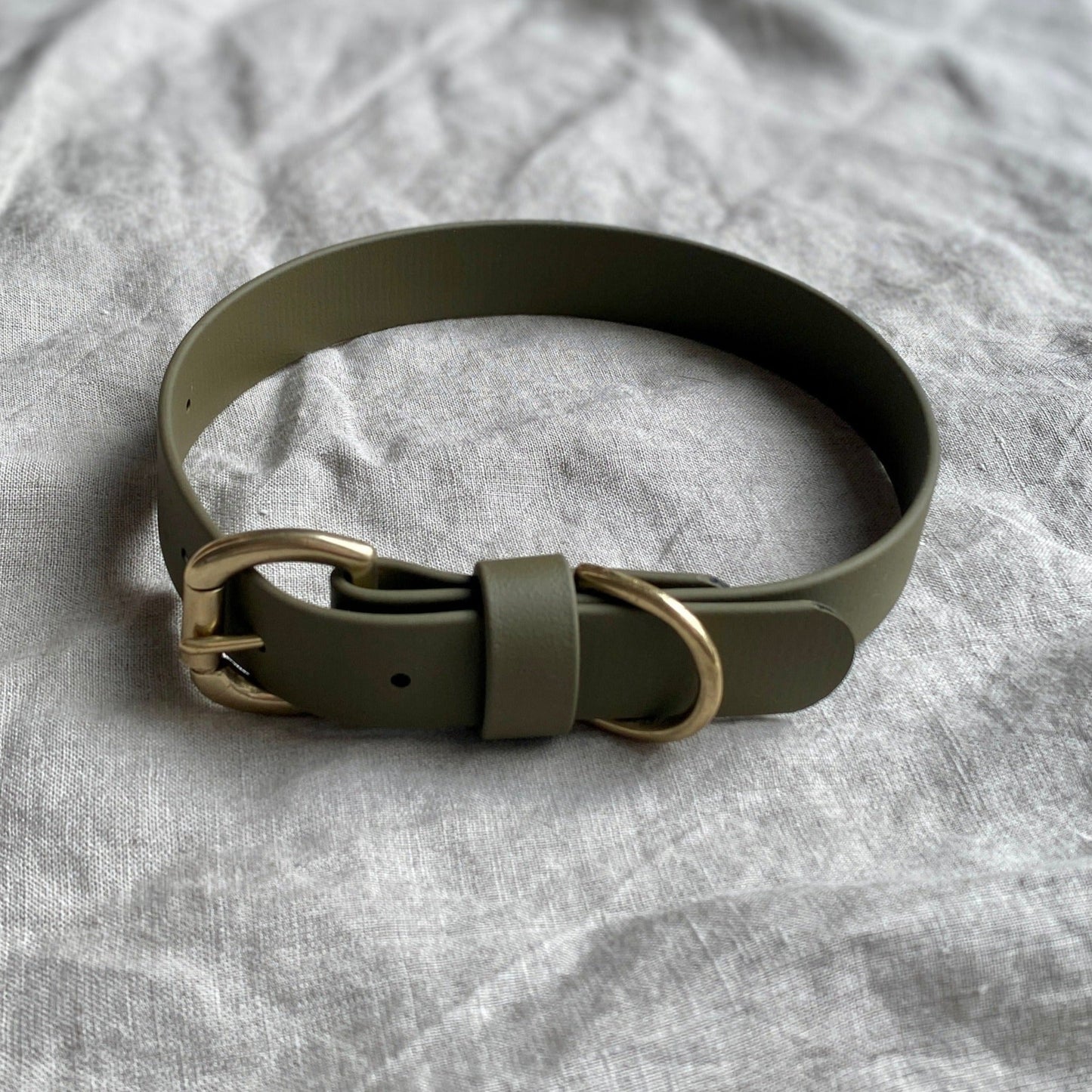 Olive BioThane® Collar