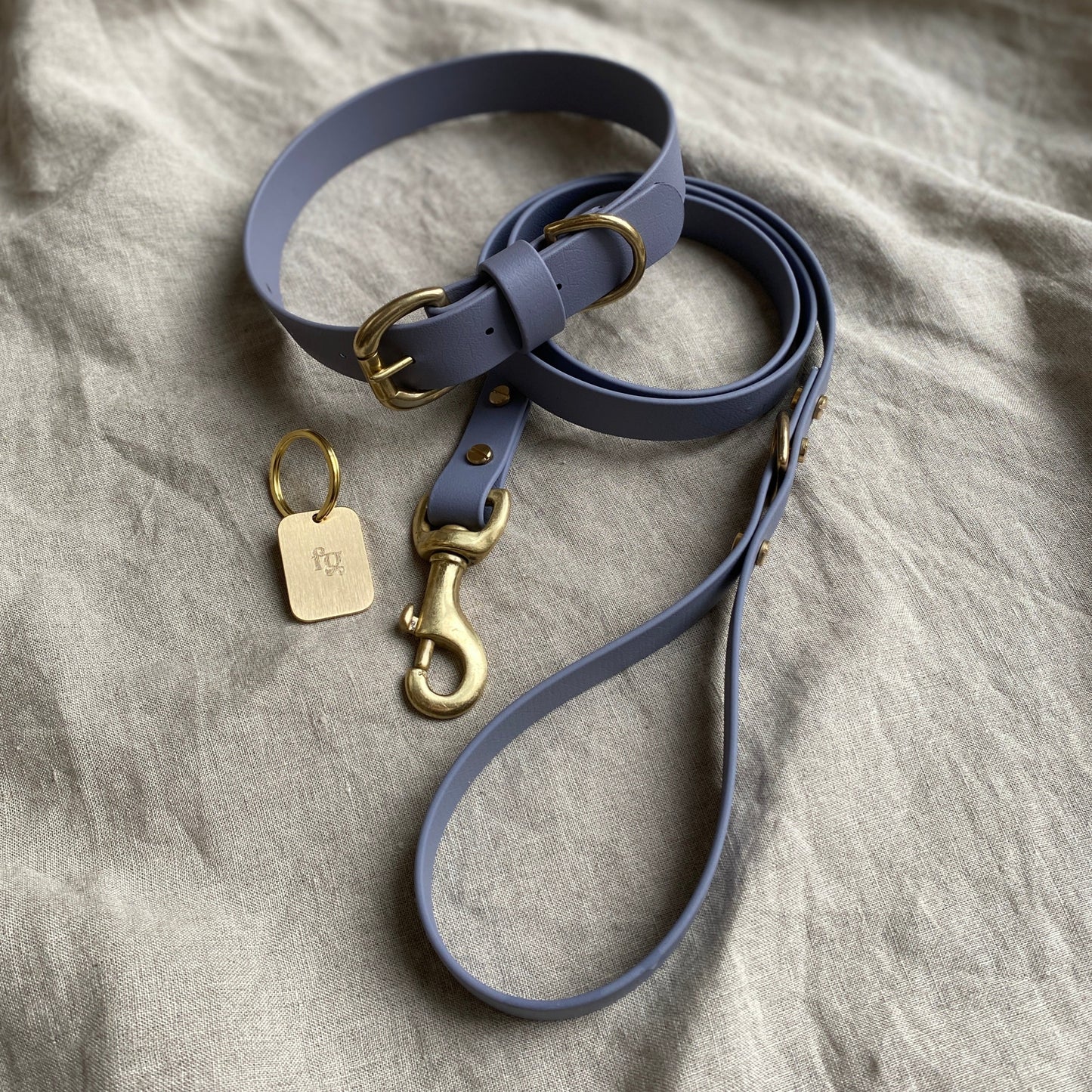 Grey BioThane® Collar
