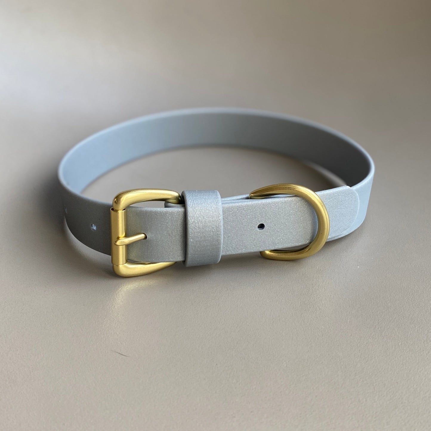 Silver BioThane® Collar