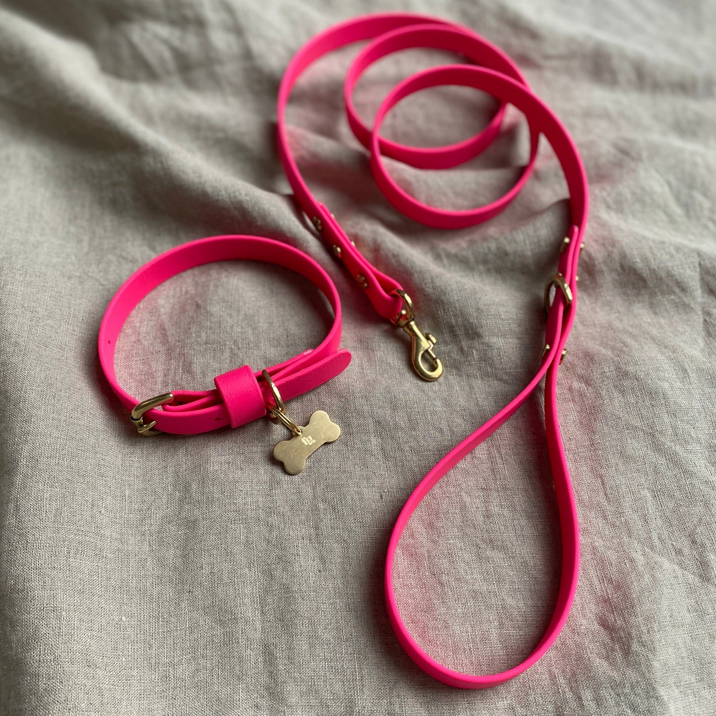 Neon Pink BioThane® Lead