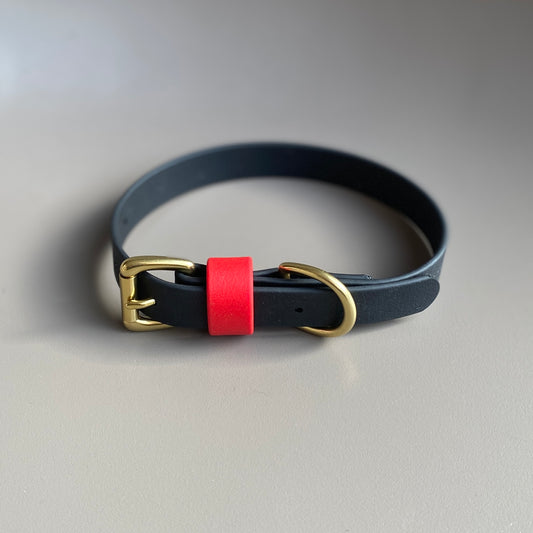 Enzo Colourblock BioThane® Collar