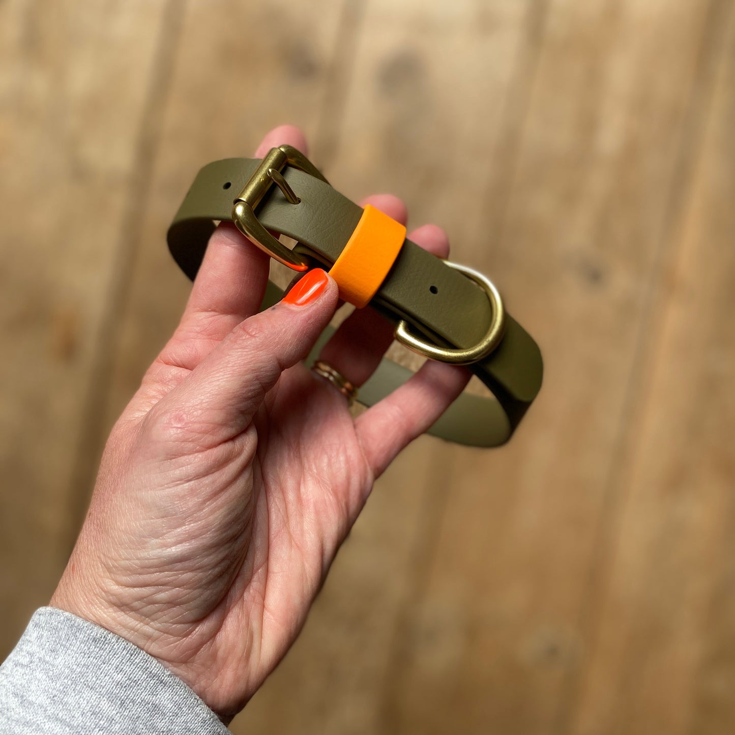Dougie Colourblock BioThane® Collar