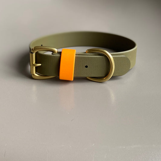 Dougie Colourblock BioThane® Collar