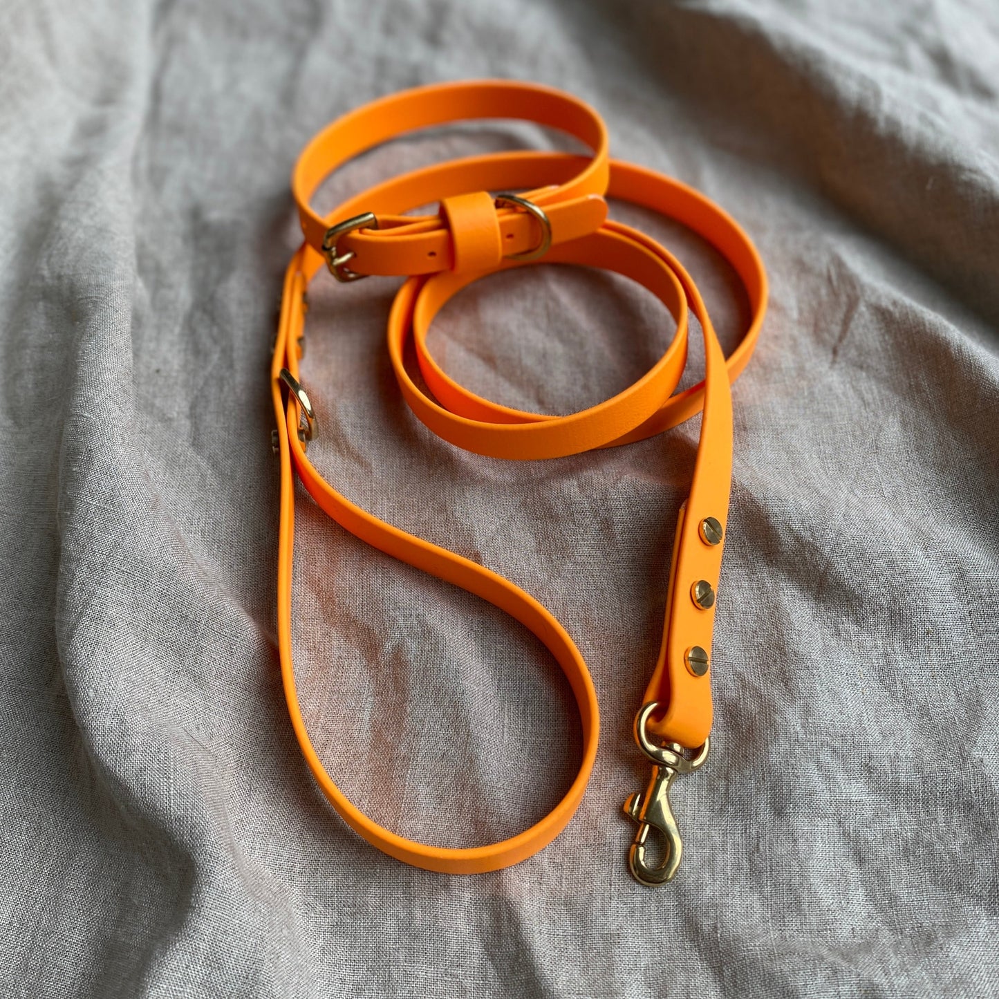 Orange BioThane® Lead