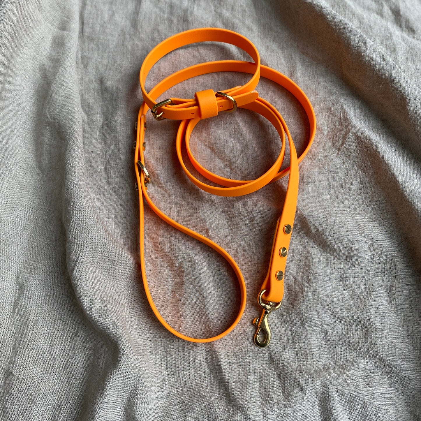 Orange BioThane® Lead