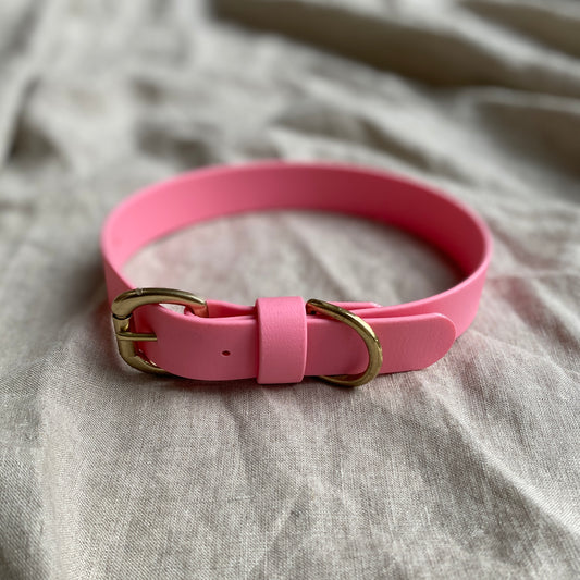 Bubblegum BioThane® Collar