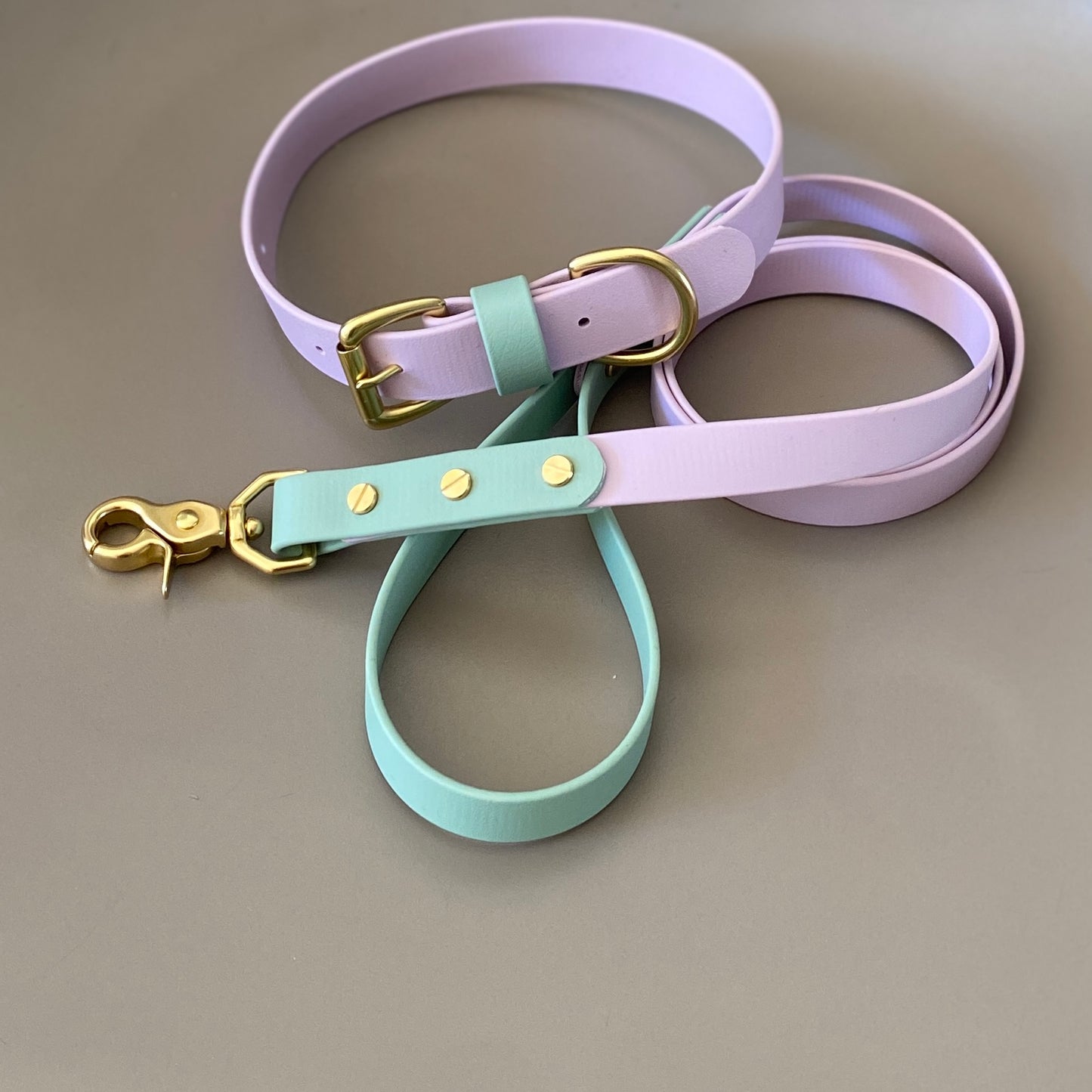 Chilli Colourblock BioThane® Collar