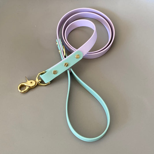 Chilli Colourblock BioThane® Lead