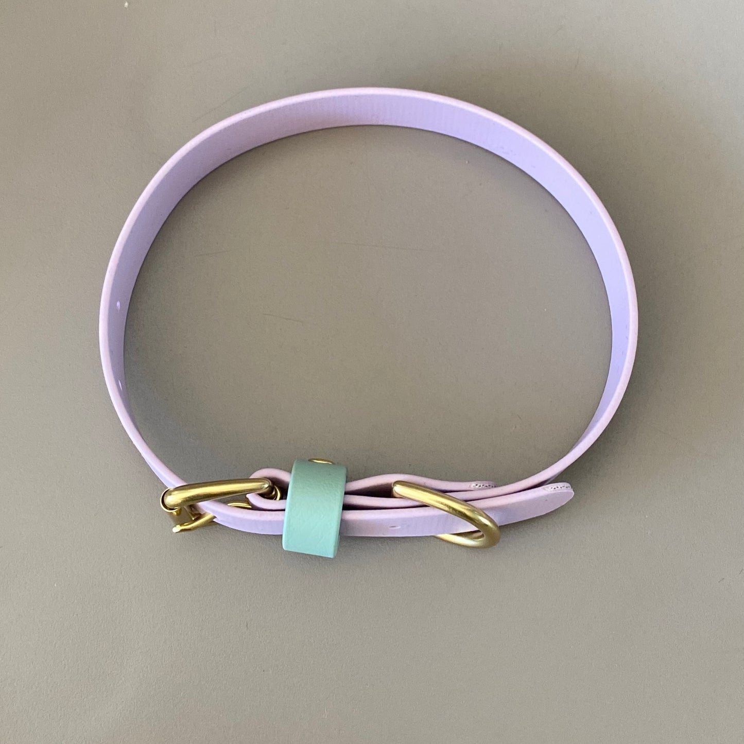 Chilli Colourblock BioThane® Collar