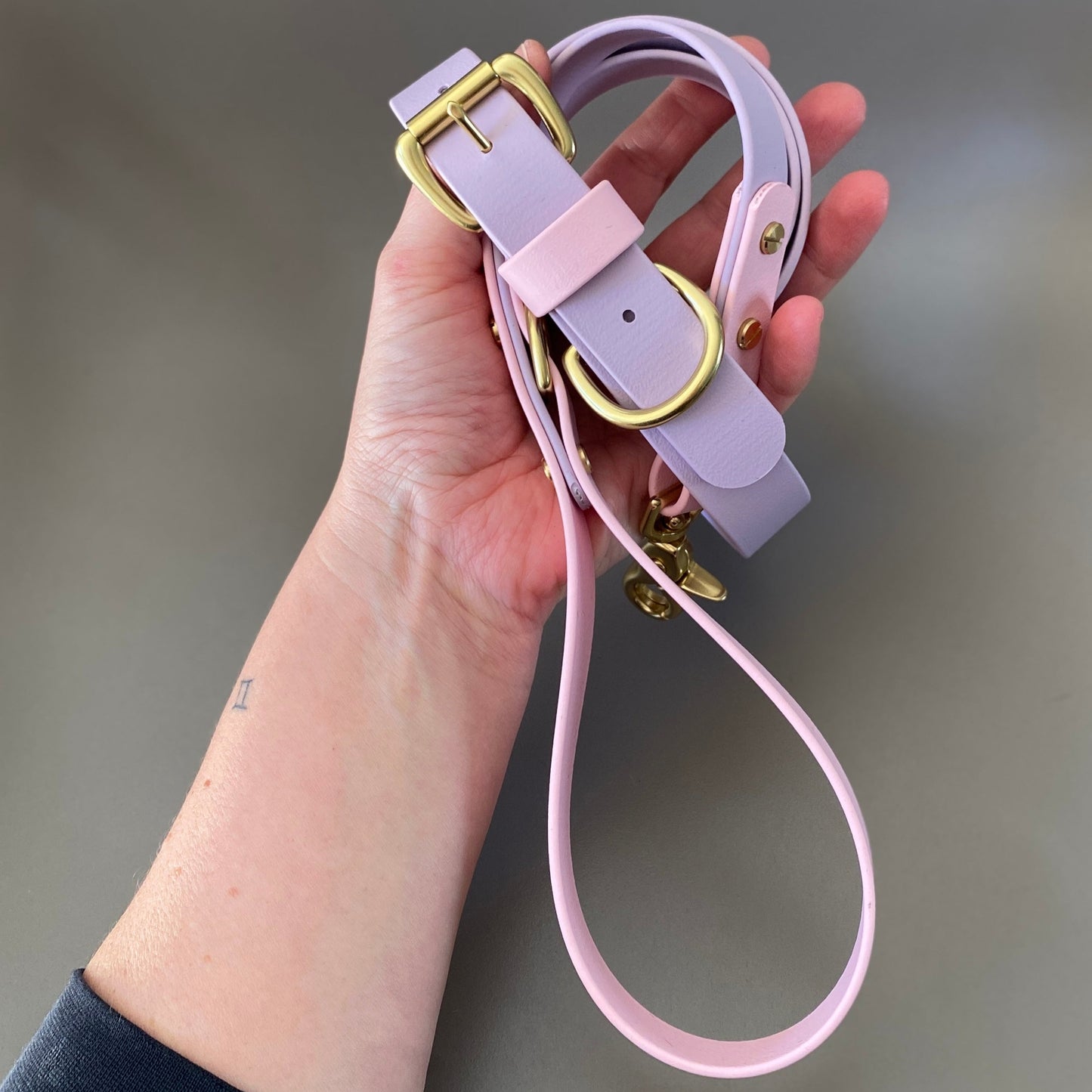 Opal Colourblock BioThane® Collar