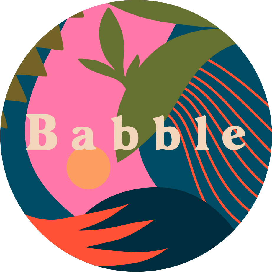 Babble Pink Colourblock BioThane® Lead