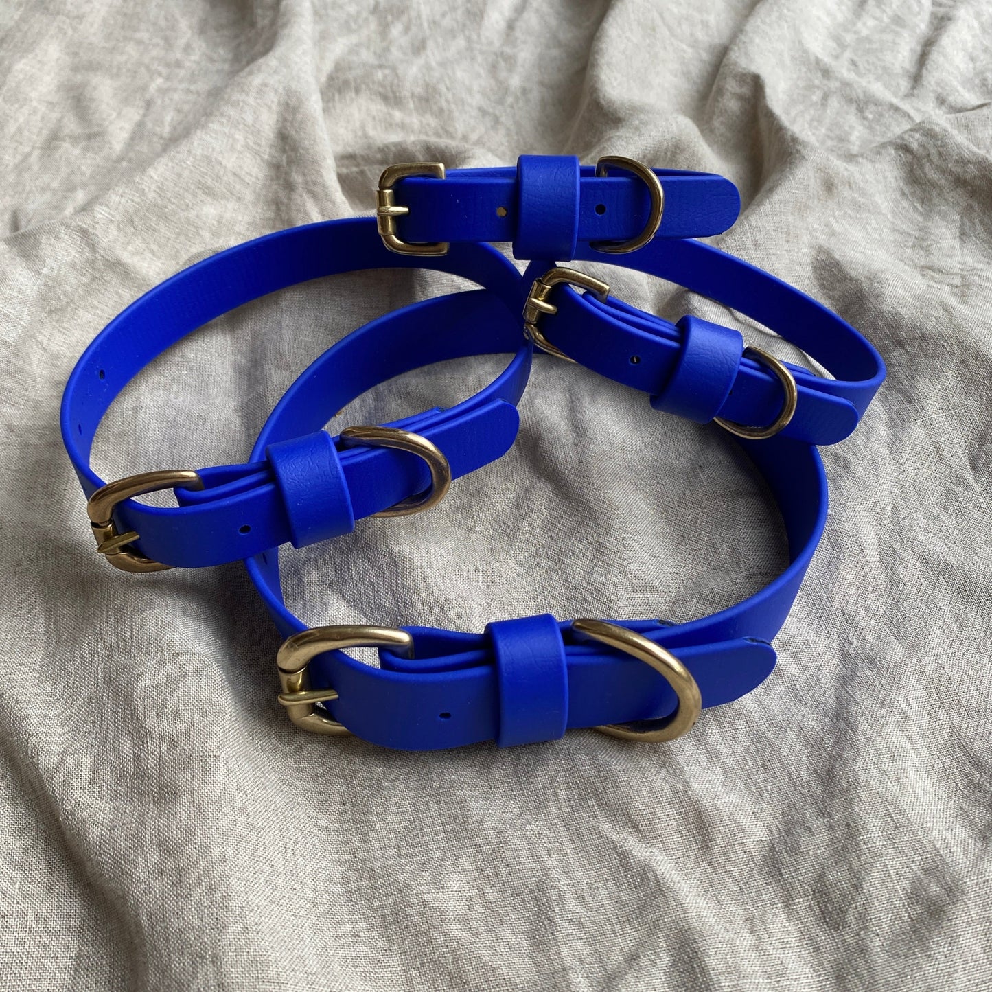 Primary Blue BioThane® Collar