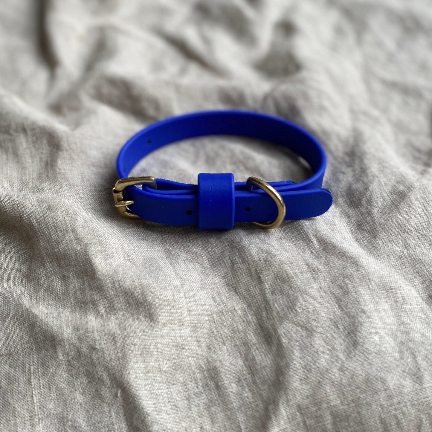 Primary Blue BioThane® Collar