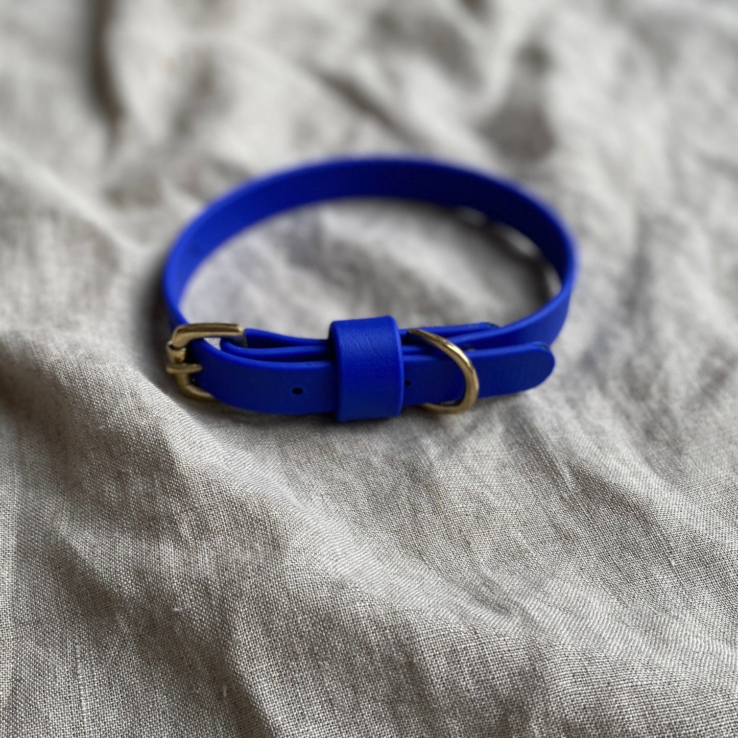 Primary Blue BioThane® Collar