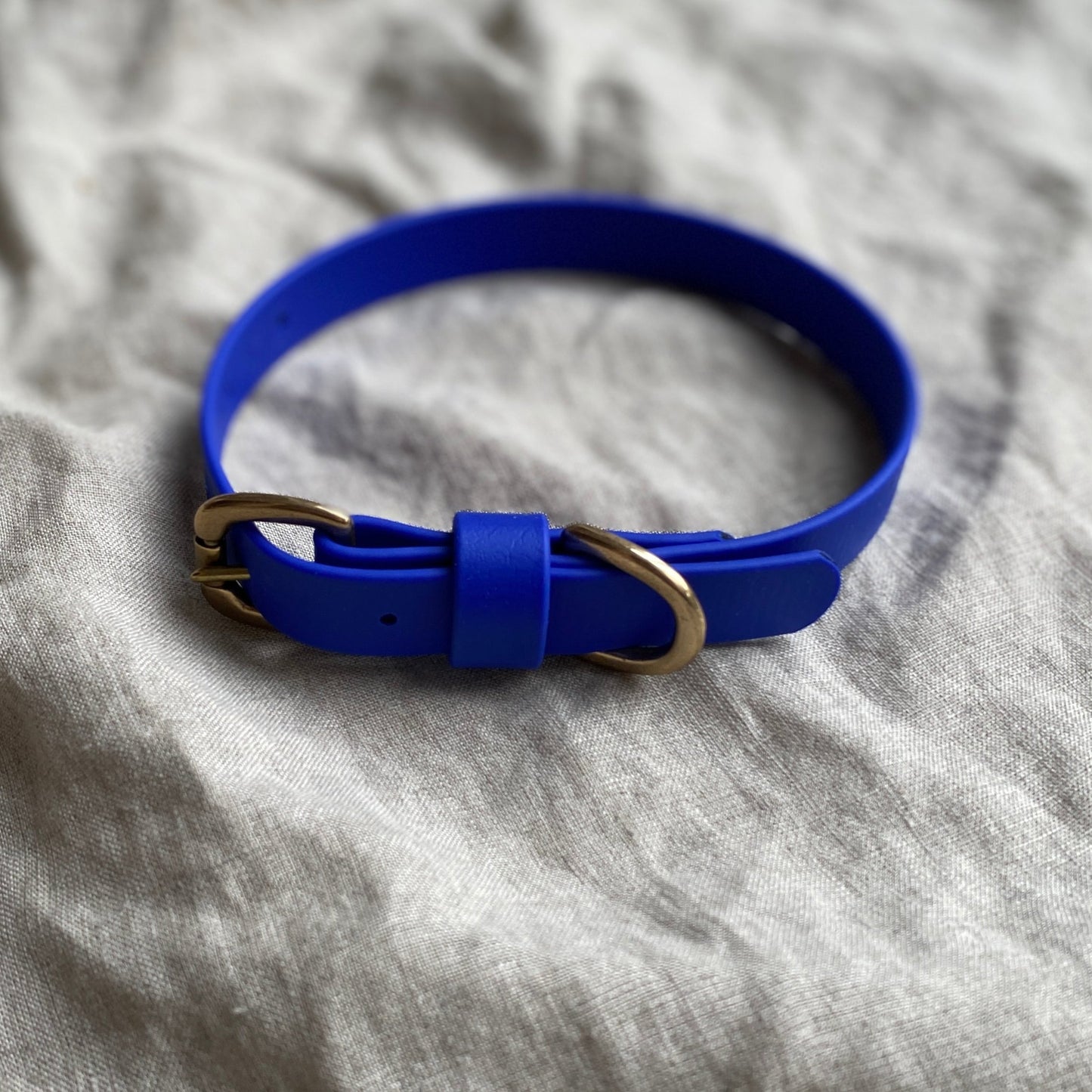 Primary Blue BioThane® Collar