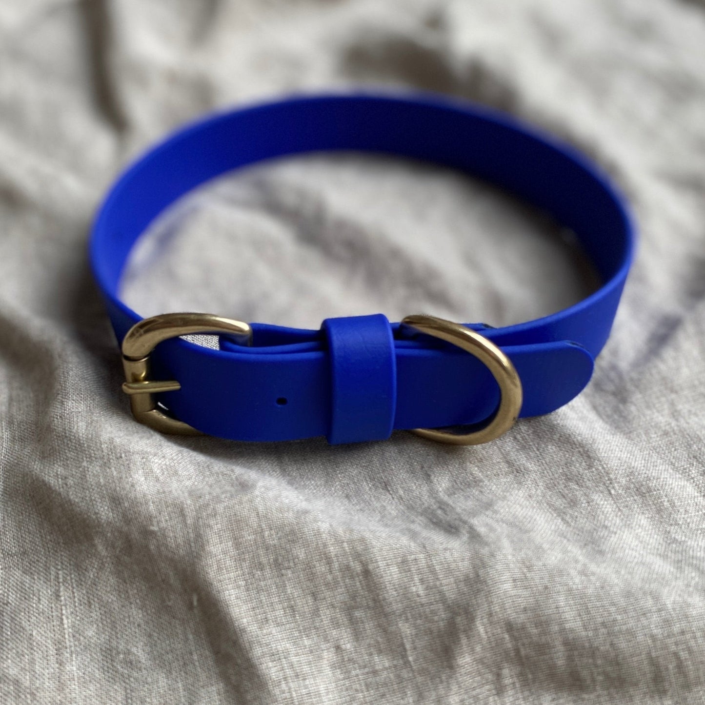 Primary Blue BioThane® Collar