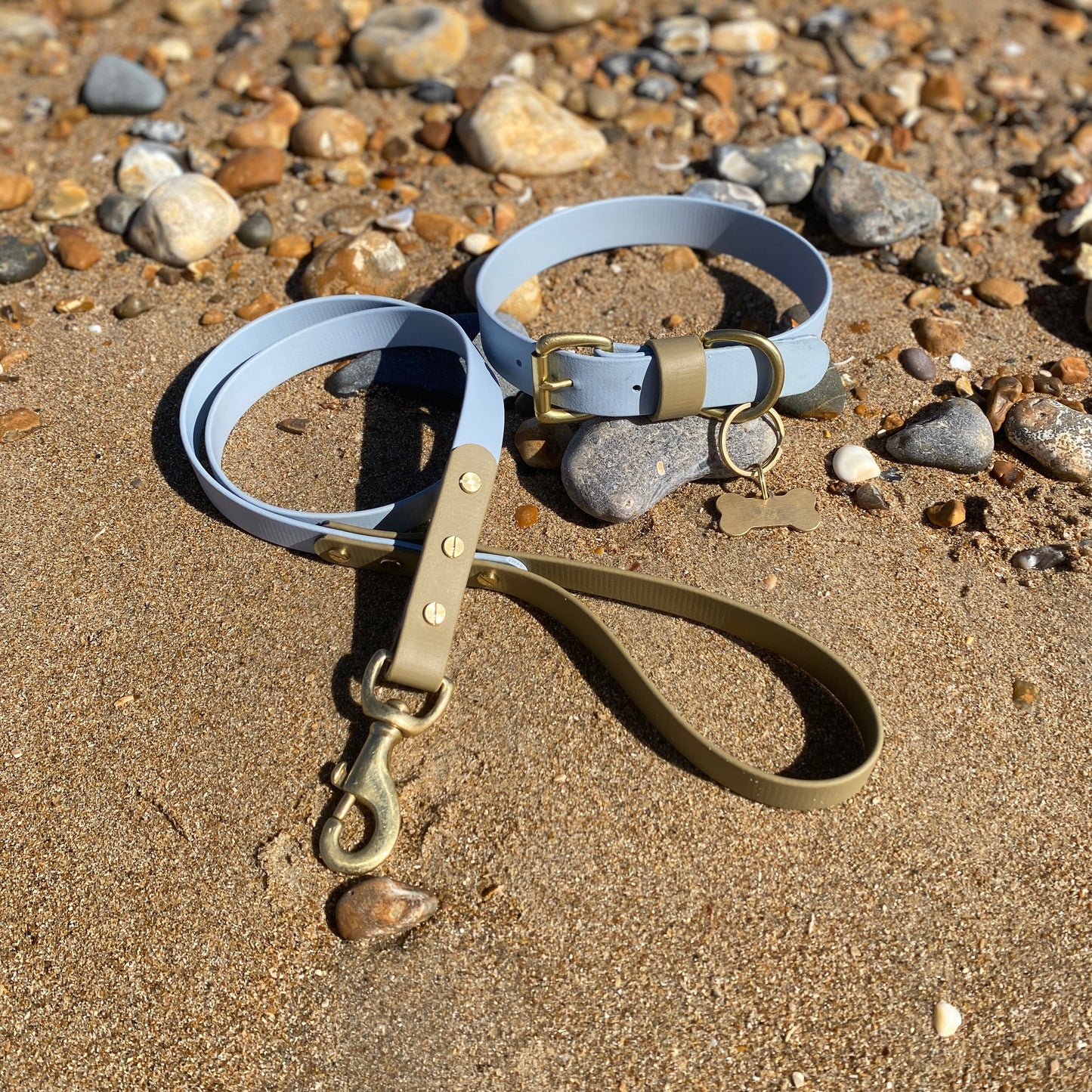 Dune & Sky Colourblock BioThane® Collar