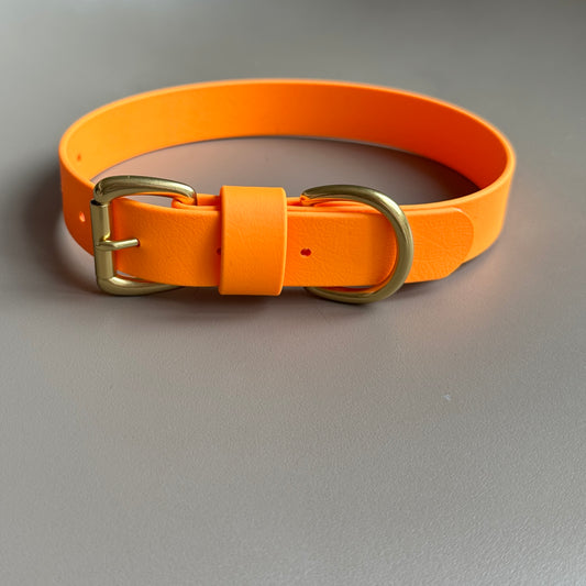 Orange BioThane® Collar